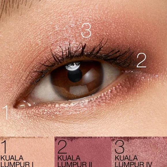 NARS Quad Eyeshadow: Kuala Lumpur, .03oz (1.1g x4), NIB - Picture 5 of 8